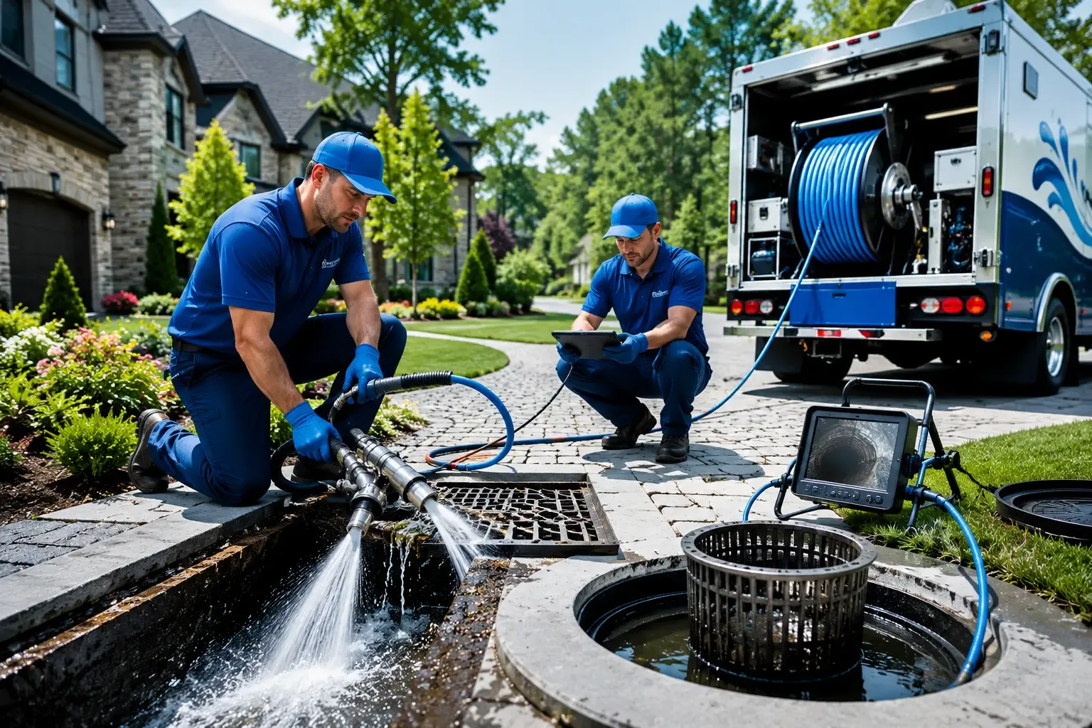 Local outdoor drain cleaning professionals in Oak Park, MN