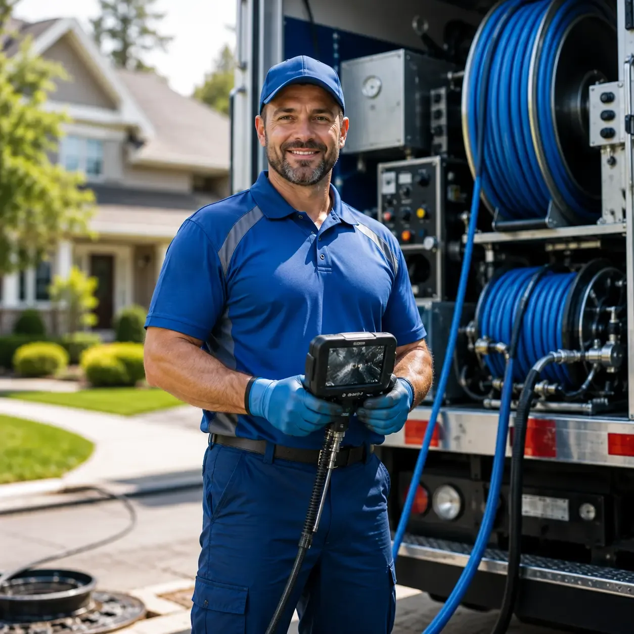 Local outdoor drain cleaning specialists in Oak Park, MN